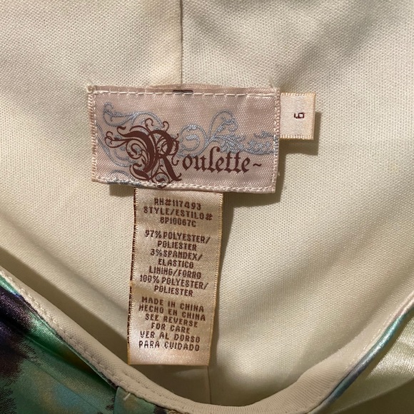 SALE💐Roulette Sz 6 dress - Picture 5 of 16
